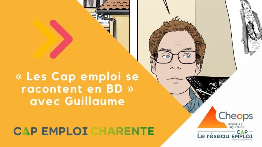 L'histoire de Guillaume suivi par le Cap emploi Charente