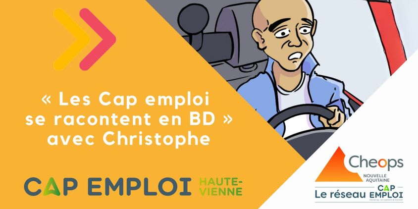 Les Cap emploi se racontent en BD avec Christophe