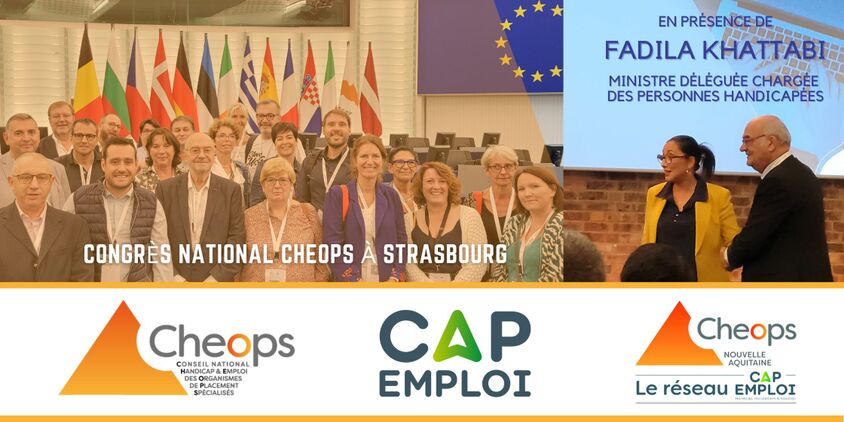 Congrès national Cheops en présence de Madame Fadila Khattabi ministre déléguée chargée des Personnes handicapées