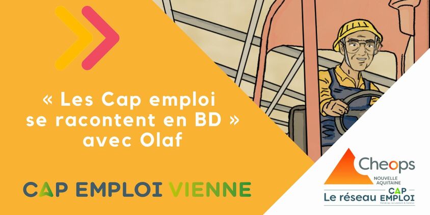 Les Cap emploi se racontent en BD avec Olaf