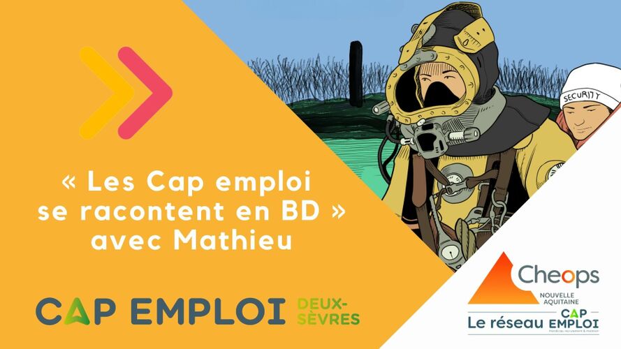 L'histoire de Mathieu suivi par le Cap emploi Deux-Sévres