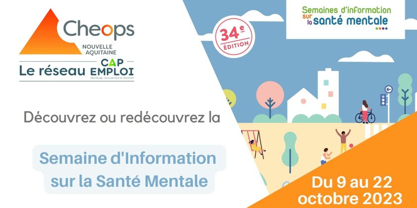 Semaine d’Information sur la Santé Mentale du 9 au 22 octobre 2023