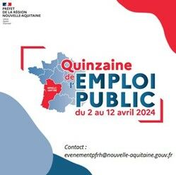 Quinzaine de l'emploi public - Préfet de Région Nouvelle Aquitaine