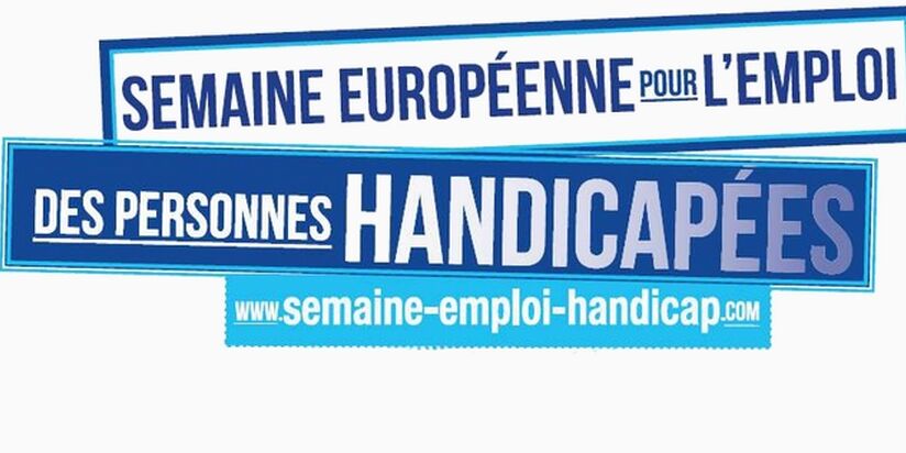 Logo Semaine Européenne pour l'Emploi des Personnes Handicapées