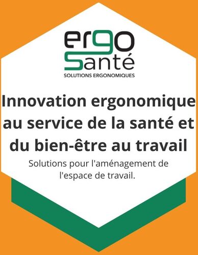Ergo Santé innovation ergonomique au service de la santé et du bien-être au travail